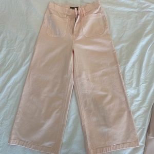 J Crew Wide Leg Crop Point Sur Pant